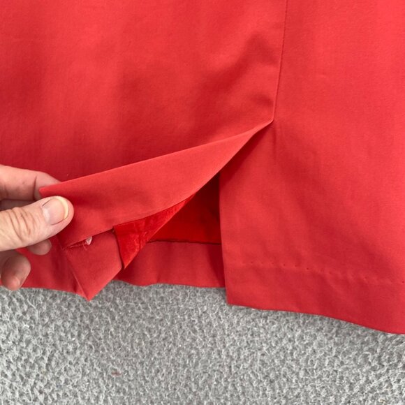 Brooks Brothers Skirt Womens 6 Coral Mini Straight Pencil Stretch Career Office - Picture 5 of 11